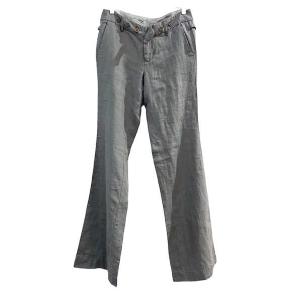 G1 Goods 100% gray linen pants NEW - Picture 1 of 16